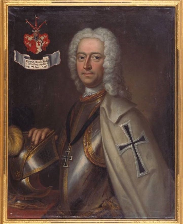 Ordensritter Friedrich Hannibal Freiherr von Schmertzing (1705 - 1762)
